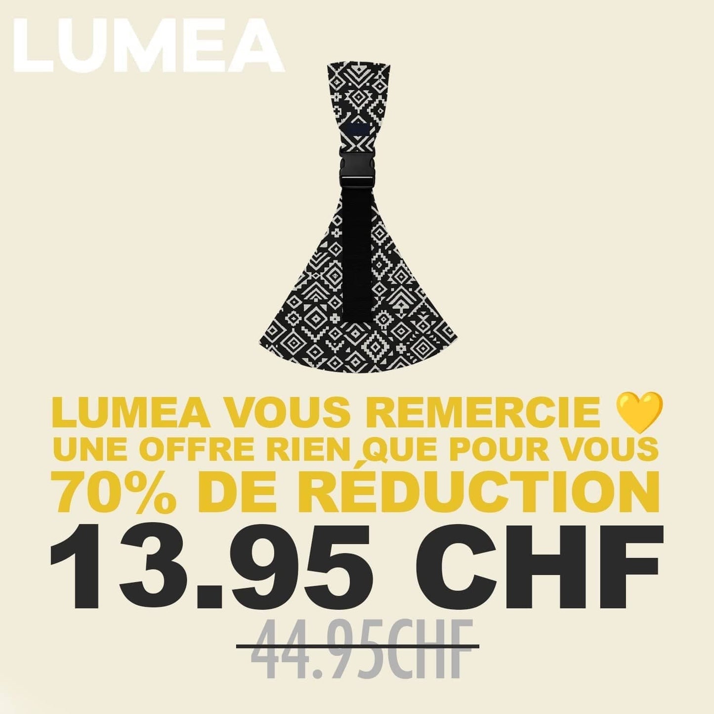 Lumea™ porte-bébé – À petit prix rien que pour vous