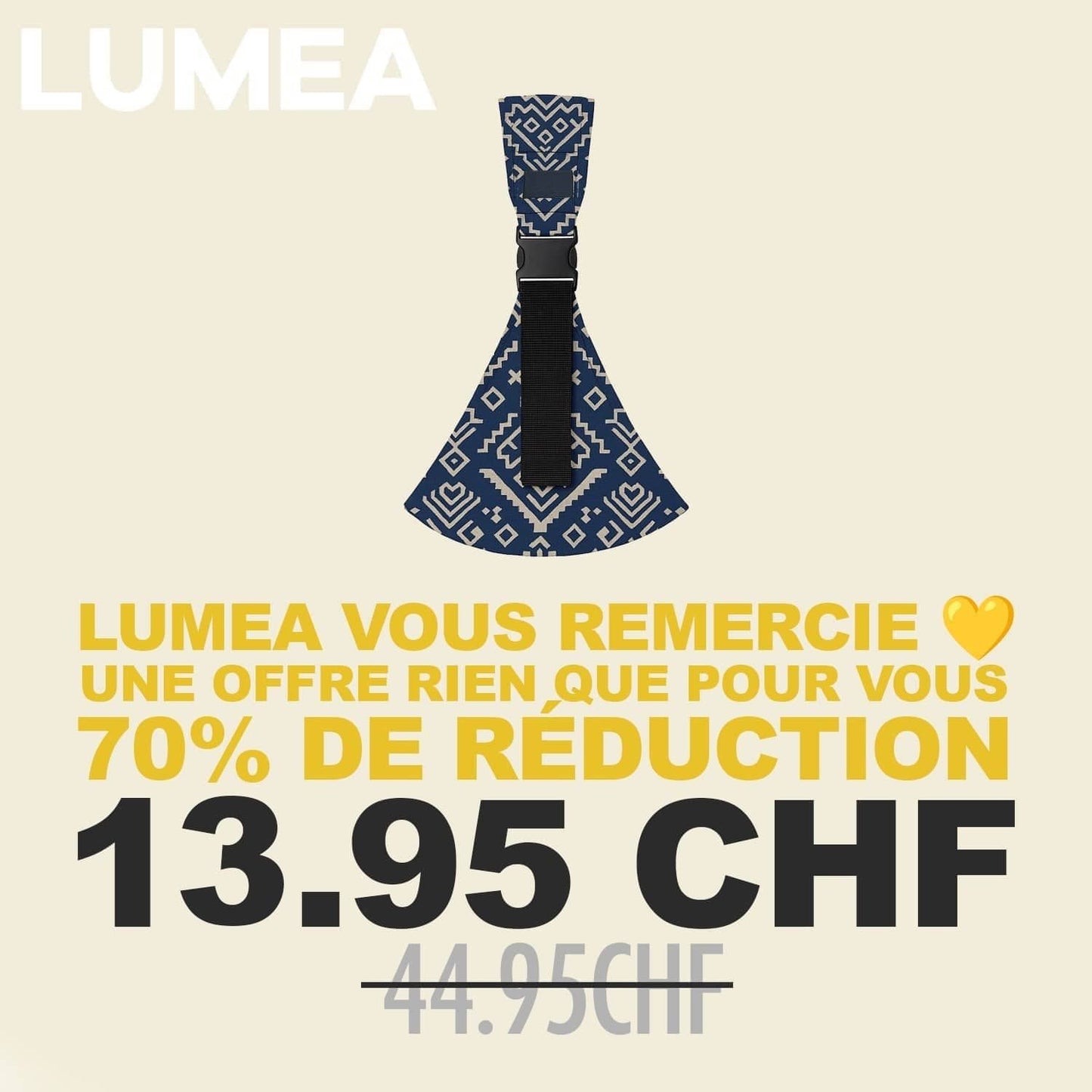 Lumea™ porte-bébé – À petit prix rien que pour vous