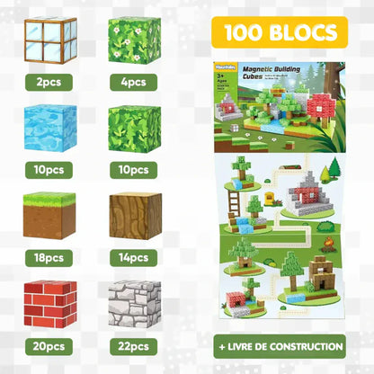 Lumeacraft® Blocs de construction magnétiques