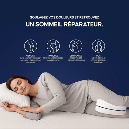 Lumea SideAlign™ — Le Coussin Genoux Ergonomique des Dormeurs Latéraux