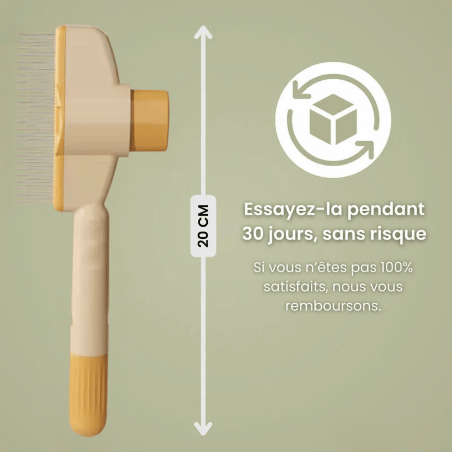 Brosse anti-poil
