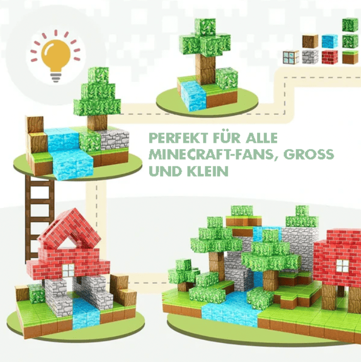 Lumeacraft - Build-A-World-Magnete