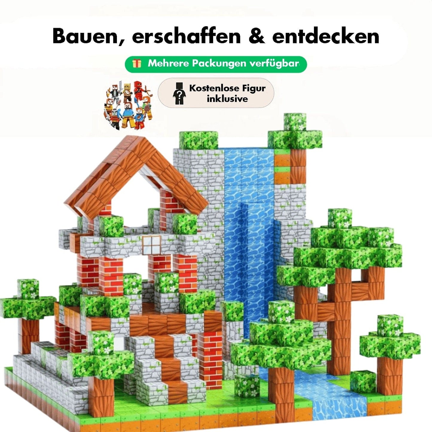 Lumeacraft - Build-A-World-Magnete